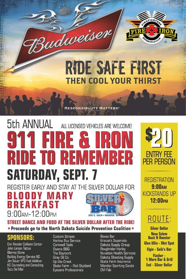 911 FIre & Iron Ride to Remember
