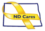 ND Cares Yellow Ribbon Logo
